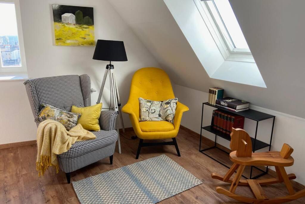 Deluxe Appartement über den Dächern von Krems Exterior foto